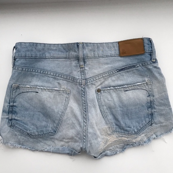 H&M Y2K low rise denim shorts with studs - Picture 2 of 2